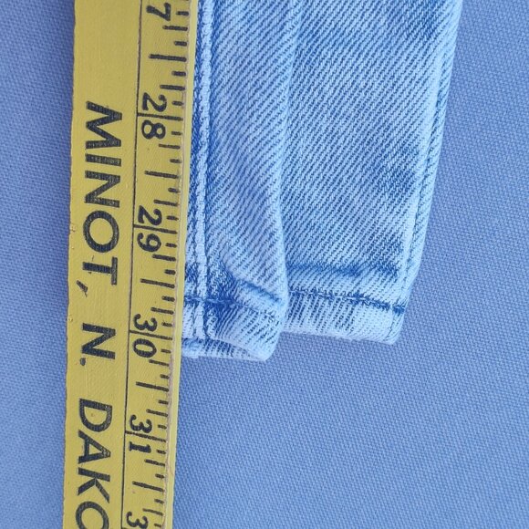 Vintage Marciano Stiletto No 97 jeans women's size 25 hard washed denim blue - Picture 14 of 16